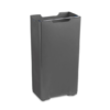 10L Grey Bucket with Metal Handle